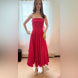 NWT - Jay Godfrey Pettigrew Midi Strapless Midi